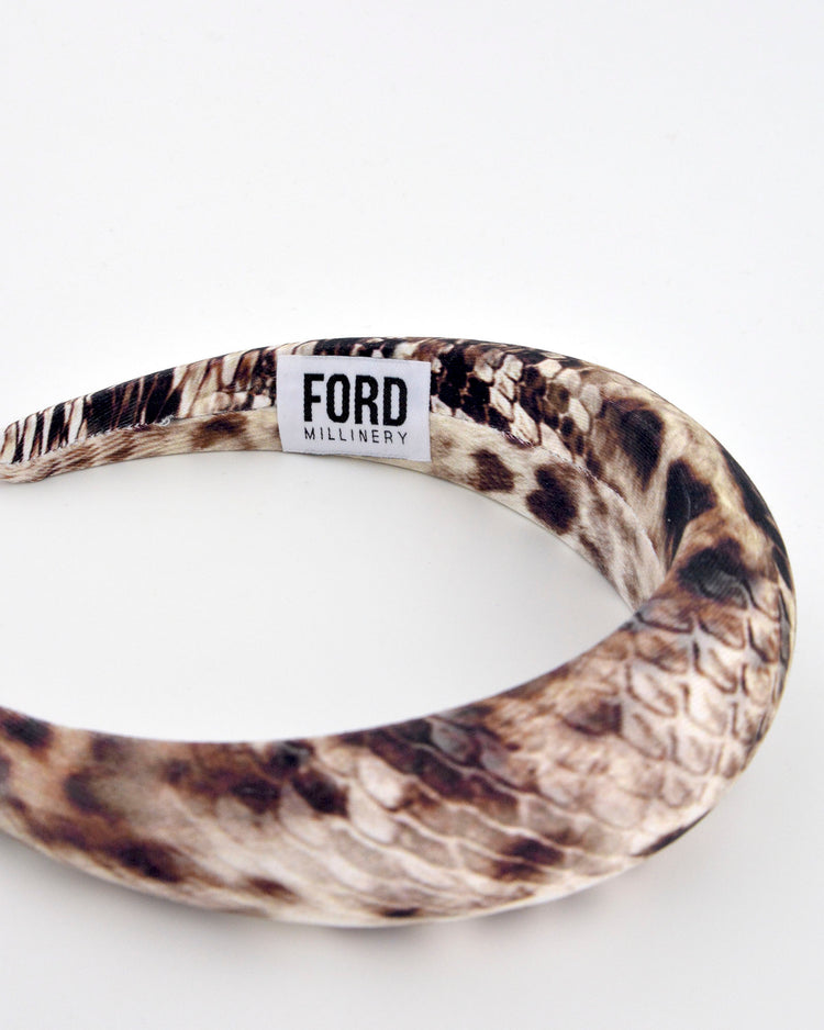 MONICA (snake) by FORD MILLINERY